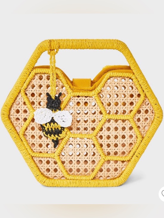 a new day Handbags - NWT LIMITED EDITION Honeycomb Straw Bag - Yellow